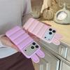 Solid Silicone Jacket with Rabbit Ears for iPhone 17 Pro Max and Apple 16 Pro - Drop-proof Case