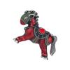 Stylish Alloy Horse Brooch Pin Decoration Fashion Accessory for Women and Retro Styles Enthusiasts Special Gifts
