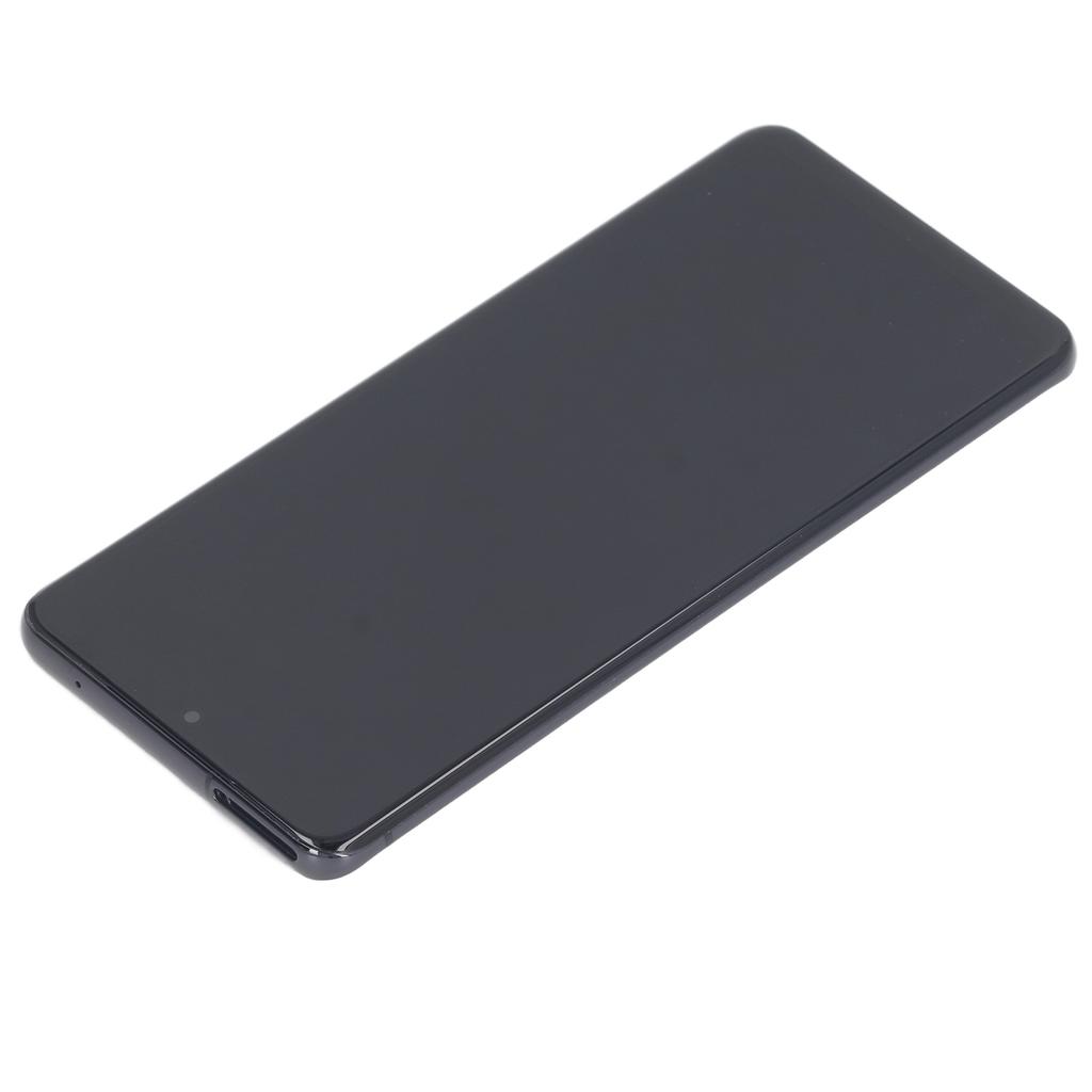 Mobile Phone Screen Assembly Kit with Tool Set with Frame Repair Replacement Accessories for S20 Ultra Black