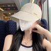 Women's Quick-Dry Duckbill Sun Hat with UV Protection, Wide Brim, and Removable Mask