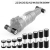 Aluminum Zinc Zinc Alloy MTB Rear Shock Bushing OD 12mm Bike Shock Absorption Inflection Point  Folding Bike