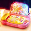 Simulation Telephone Toys Music Snowfiake Lights Story Machine Baby Mobile Phone Multi-functional Kids Education Birthday Gifts