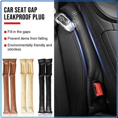 2Pc Car Seat Gap Filler Side Seam Plug Strip Leak-proof Filling Strip For Astra H G J Insignia Mokka Zafira Corsa Vectra B C D