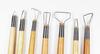 Ceramic Pottery Tools Flat Wire Fixed Supplies, Set, 7-Piece Set, Clay, Wire, C14, Spatula, Tip,