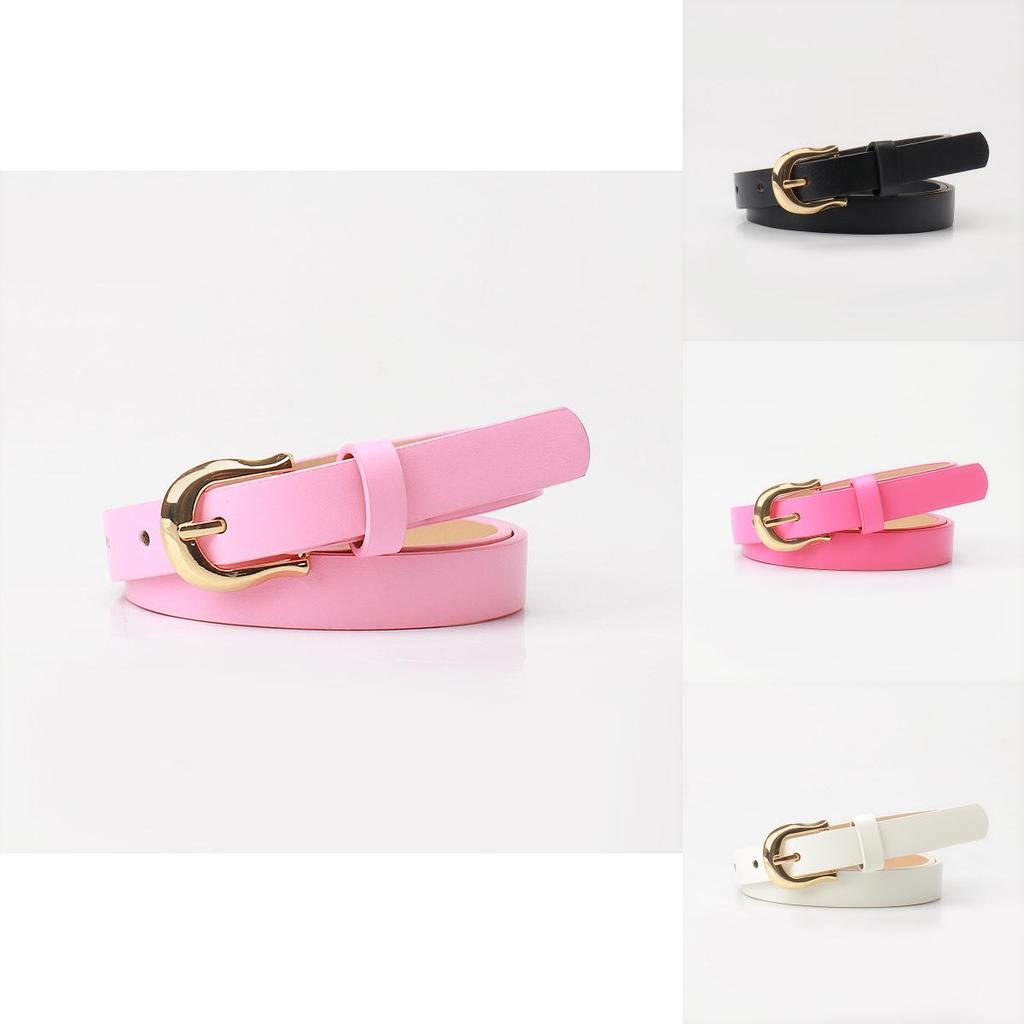 Fashion Faux Leather Waist Belt For Ladies With Minimal Design