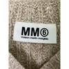 Used MM6 Maison Margiela Mohair Angora Blend V-Neck Cable Knit