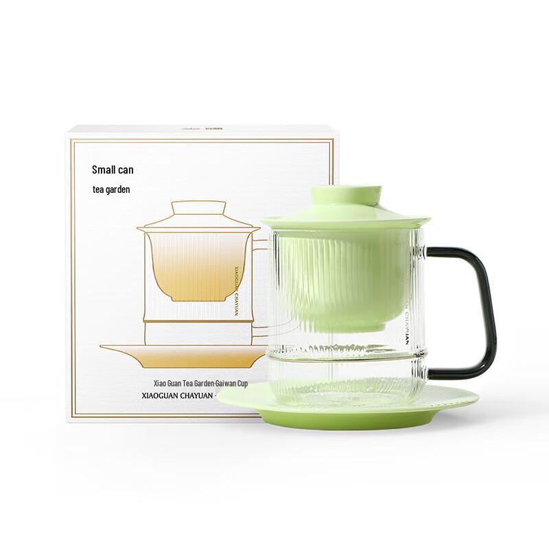 Elegant White Porcelain Tea Separation Gaiwan Cup