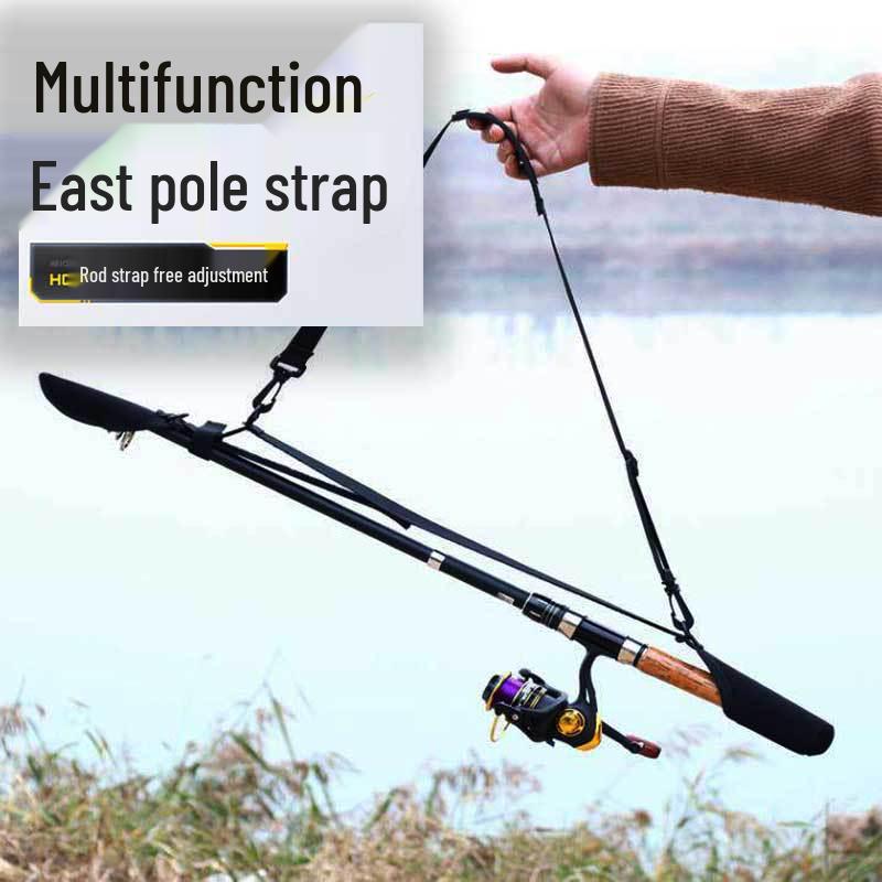 Nowy styl pogrubiony pokrowiec ochronny na wędkę z pętlą na ramię