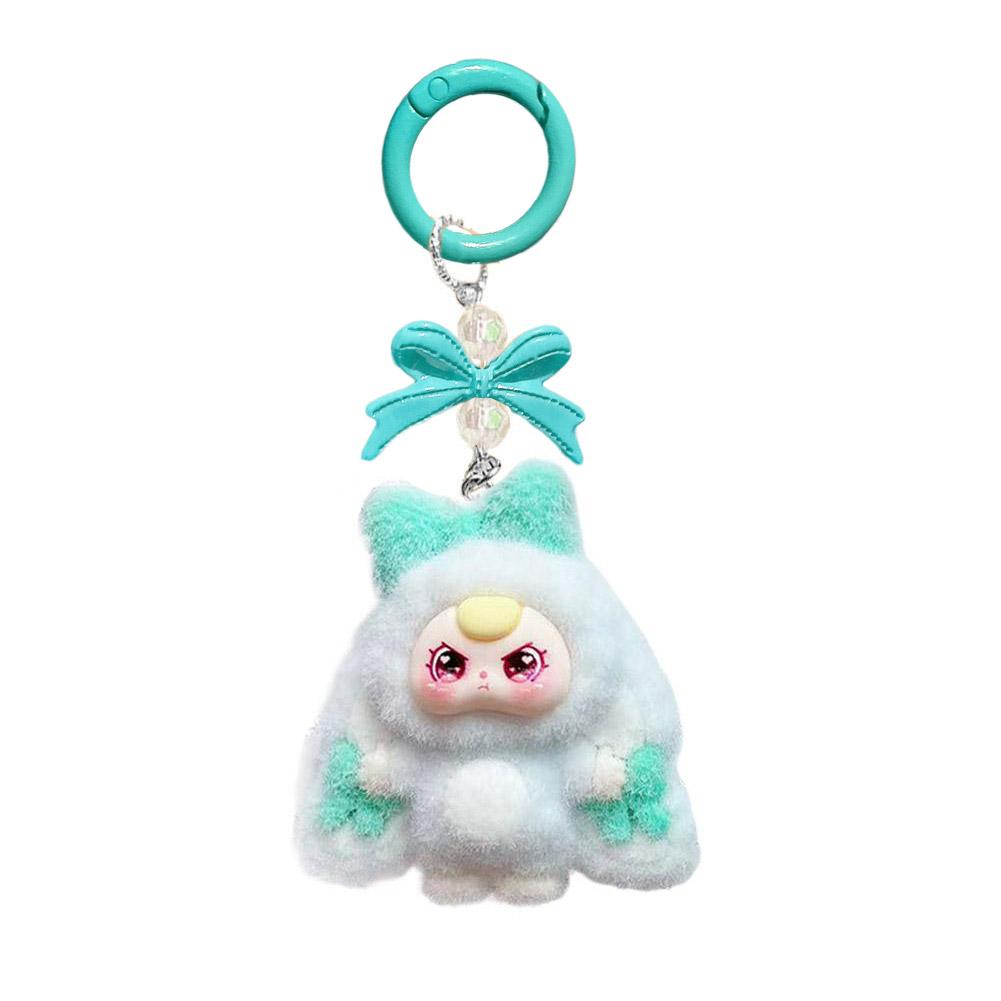 Mini Cartoon Babythree Keychain Cute Doll Gift Diy Pendant Accessories Decoration Kawaii Pendant Bag Pendant