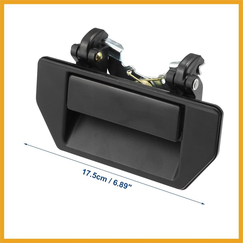 Tailgate Handle Rear Door Liftgate Latch Handle Fit for Nissan Frontier D21 - Pack of 1 Black Durable Material Replacement