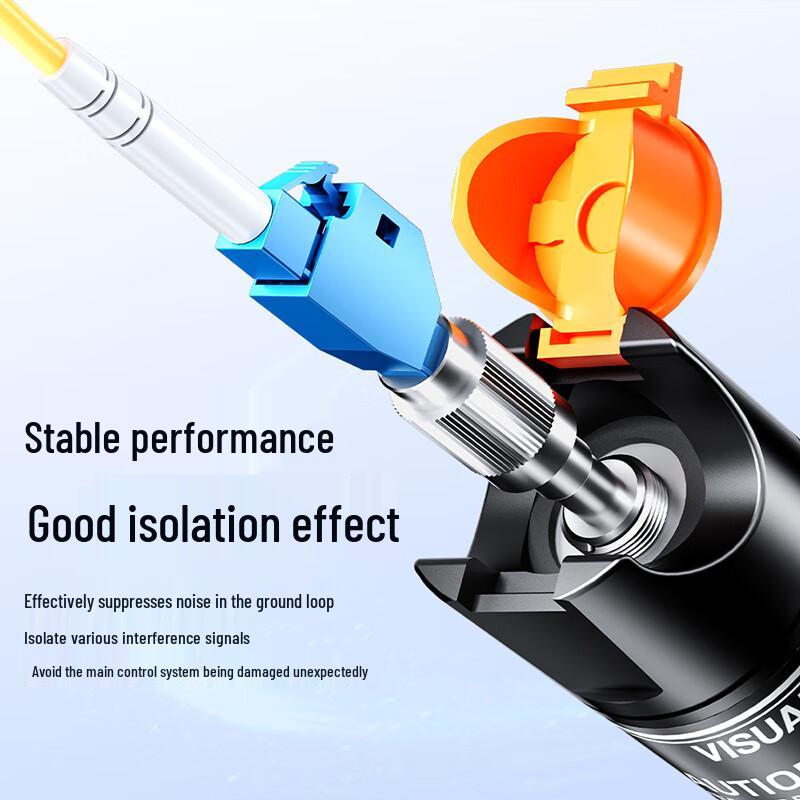 Fiber Optic FC/UPC Male to LC/UPC Female Hybrid Adapter