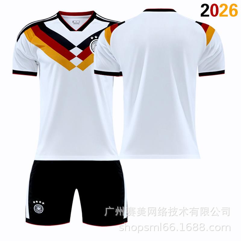 Football training uniform 2026 World Cup football uniform Germany team 131710 Musicro short-sleeved quick-drying national team 16#