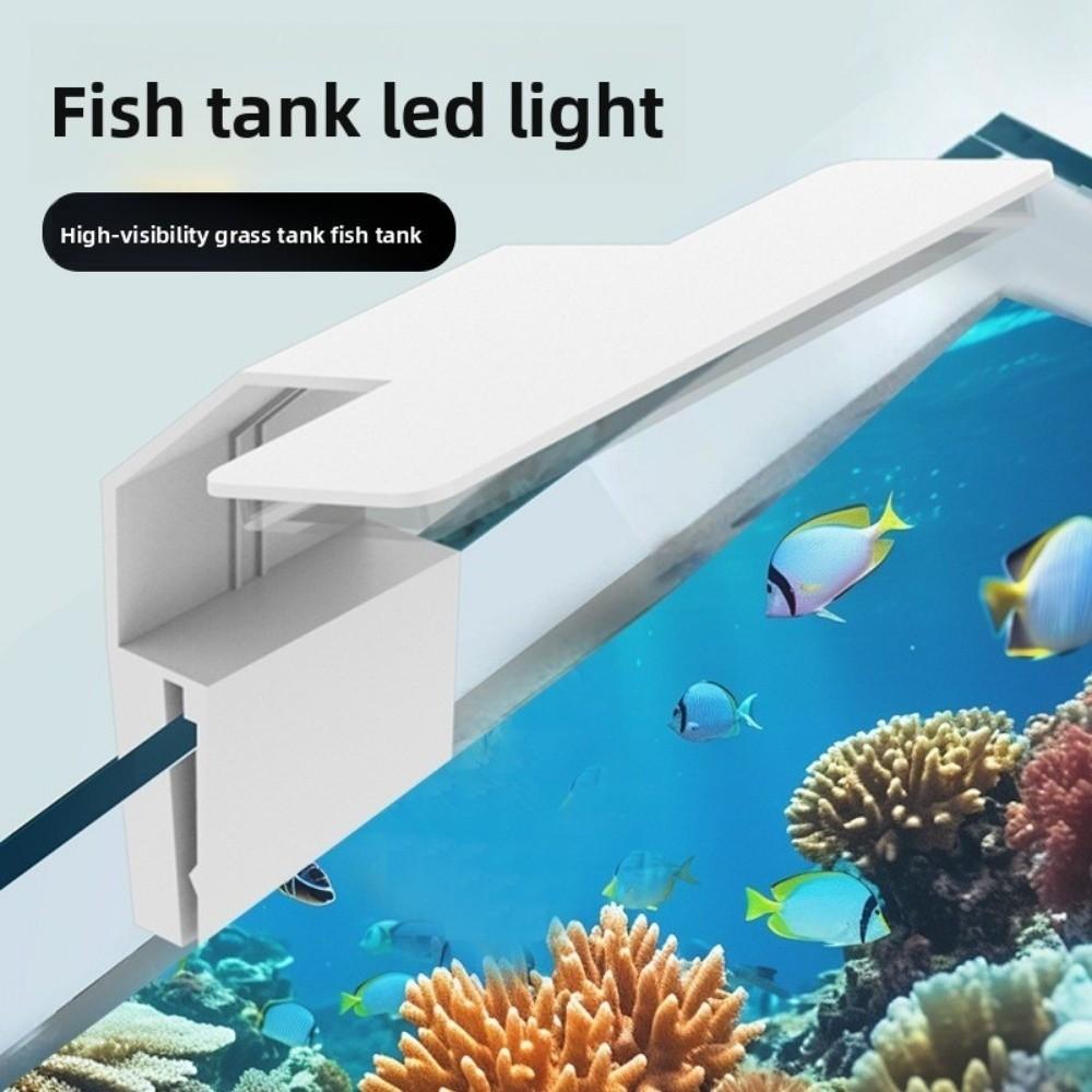 LED Aquarium Lighting Clip on Landscape Lamp Portable Fish Tank Light For Small Tanks
