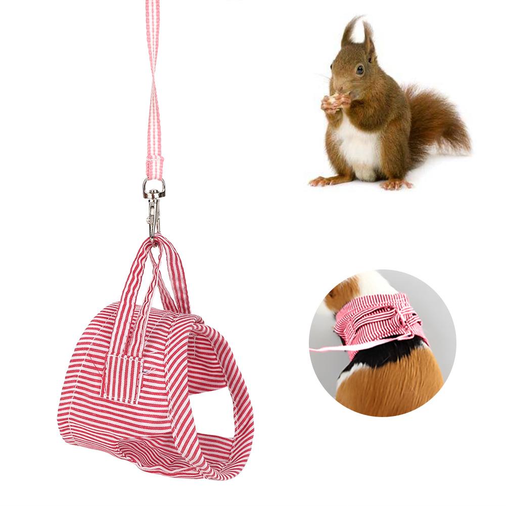 Small Animal Pet Clothes   Guinea   Front Harness Outdoor Pet Vest Harness (S)