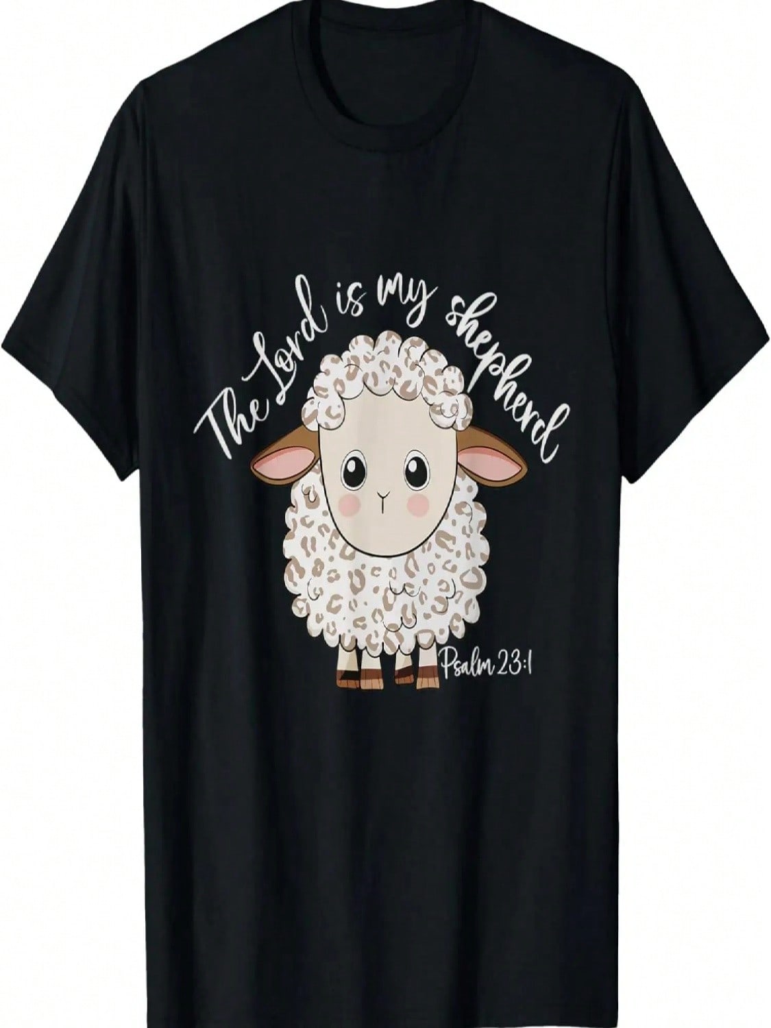 The Lord Is My Shepherd  Sheep T-Shirt S разноцветный