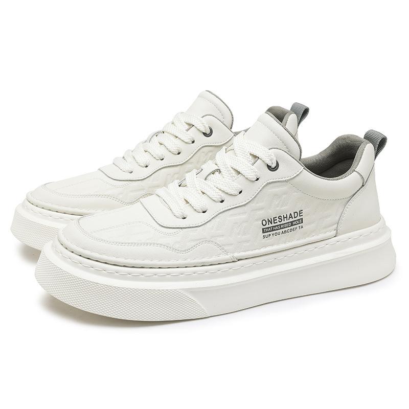 Fashion Fashion Leather Casual Sneakers for Men Designer Soft-soled Men's Board Shoes Spring Autumn Outdoor Sports Zapatos De Hombre