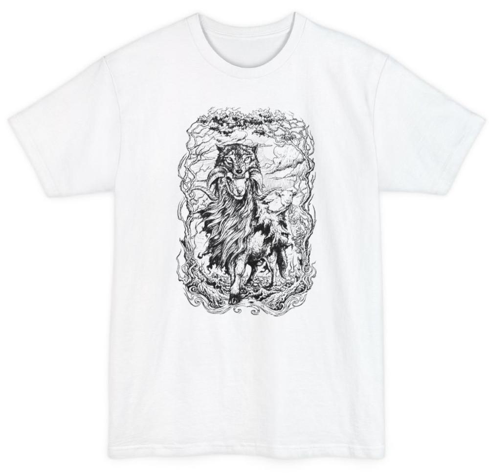 Sheep in wolf039s T-Shirt Horror Halloween Movie  Unisex Tall Beefy-T® T-Shirt Unisex T-Shirt XL