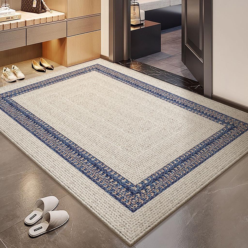 Light Luxury High-Grade Door Mat, Door Mat, Door Carpet, Door Entry, Household Non-Slip And Dirt-Resistant, Easy To Take Care Of, Can Be Cut Foot Mat
