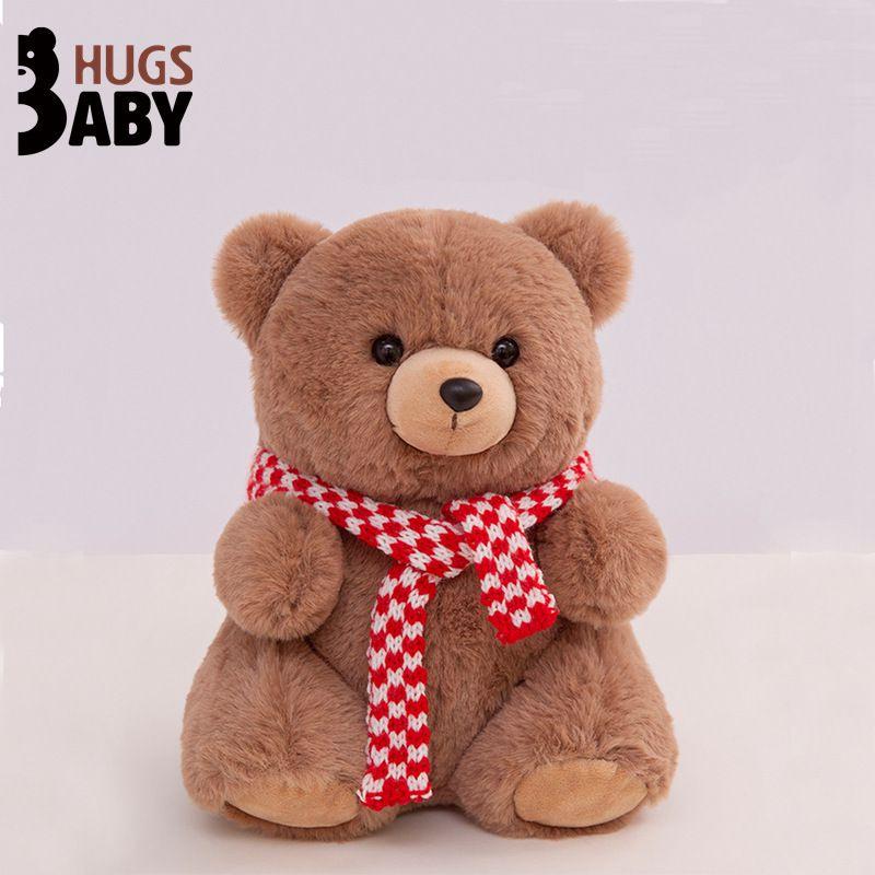 Snuggly Baby Bear Plush Toy Stuffed Doll Christmas Children Gift Home Decor Pillow
