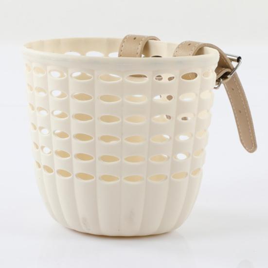 Kids Bike Front Basket Storage Box Large Capacity Strong Load-bearing Universal Easy To Install Bicycle Basket with Adjustable Straps