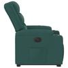 Vidaxl Lift Recliner Massage Chair, Electric, Reclining, Green
