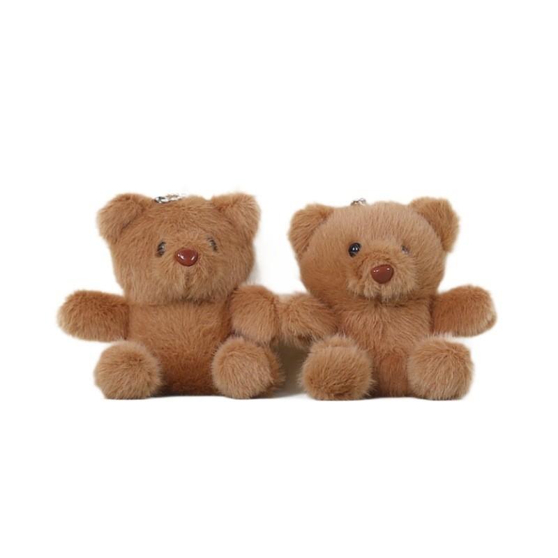 Plush Bear Keychain Toy With Pp Cotton Filling For Kids And Adults