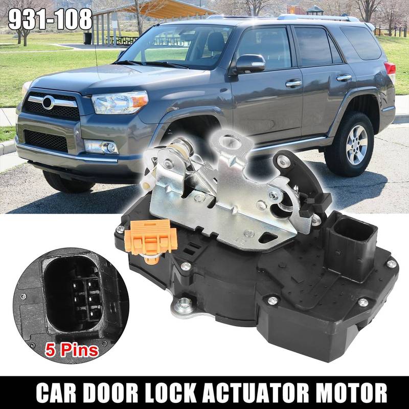 1 PCS Door Lock Actuator Rear Left New For 2007-2014 GMC Yukon Sierra Chevy Silverado Cadillac Escalade 931-108