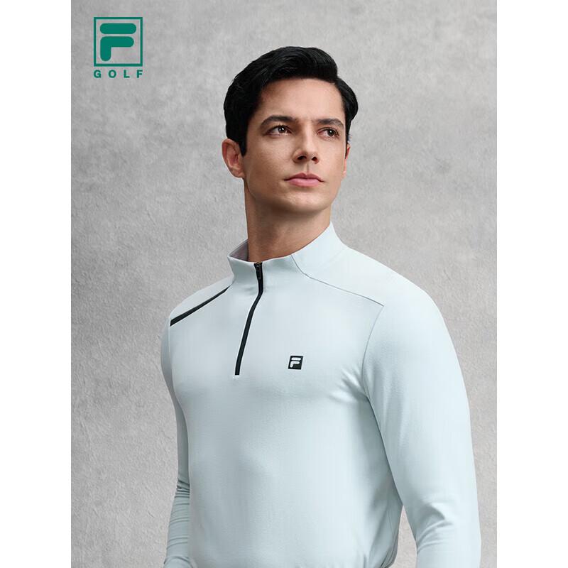 FILA Men's Fleece Lined Long-Sleeve Golf Top