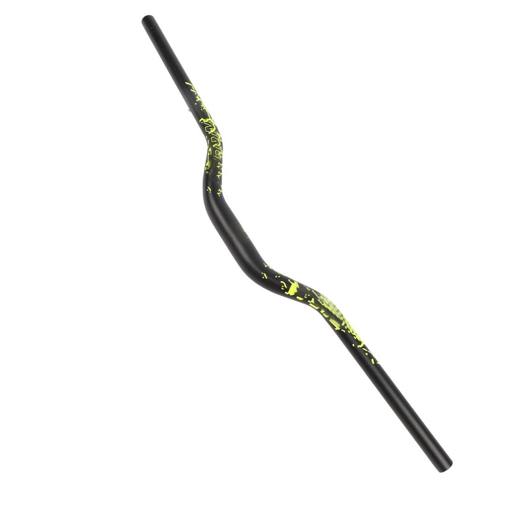 31.8MM Mountain Cycling Handlebar Aluminum Alloy Riser Handlebar 55MM Rise 780MM Length Cycling Bar with Matte Surface