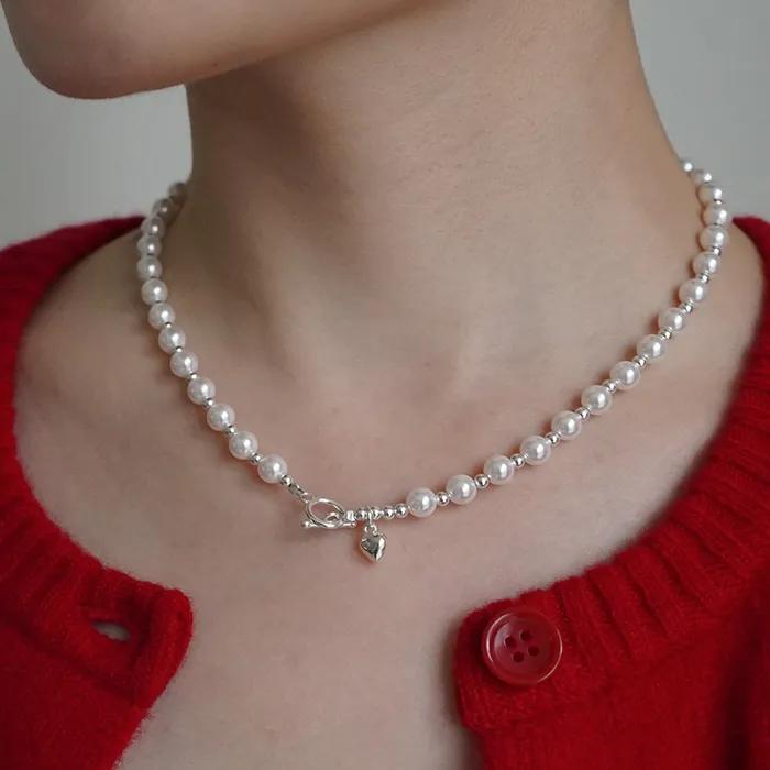Pure pearl necklace #N070