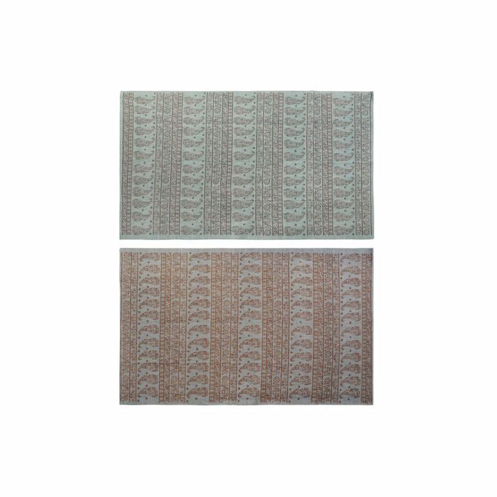 Tapis polyester arabe DKD Home Decor 120x180x0,4 cm (x2)