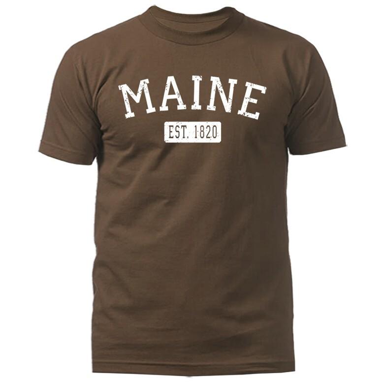 State of Maine ME Tshirt Unisex T-Shirt XXXXL