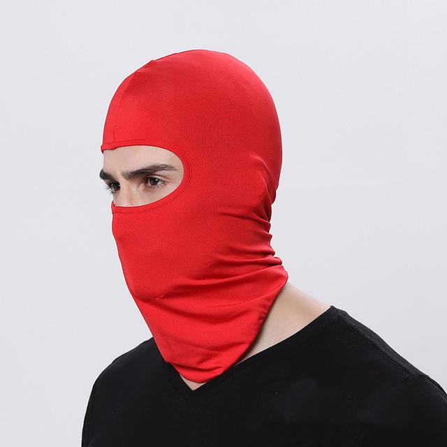 Breathable Balaclava Motorcycle Full Face Mask Motorbike Mask Motocross Helmet Hood Moto Riding Neck Face Hood Moto Accessories