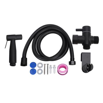 Pulverizador Bidé para Vaso Sanitário Sem Furos Aço Inoxidável 304 Bocal Pressurizado Kit de Pulverização Bidé para