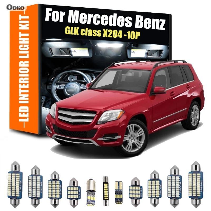 For Mercedes Benz GLK class X204 10PCS  LED Interior Light Kit  Automobiles, Parts & Accessories Signal Lamp Car Lights Blue 10PCS