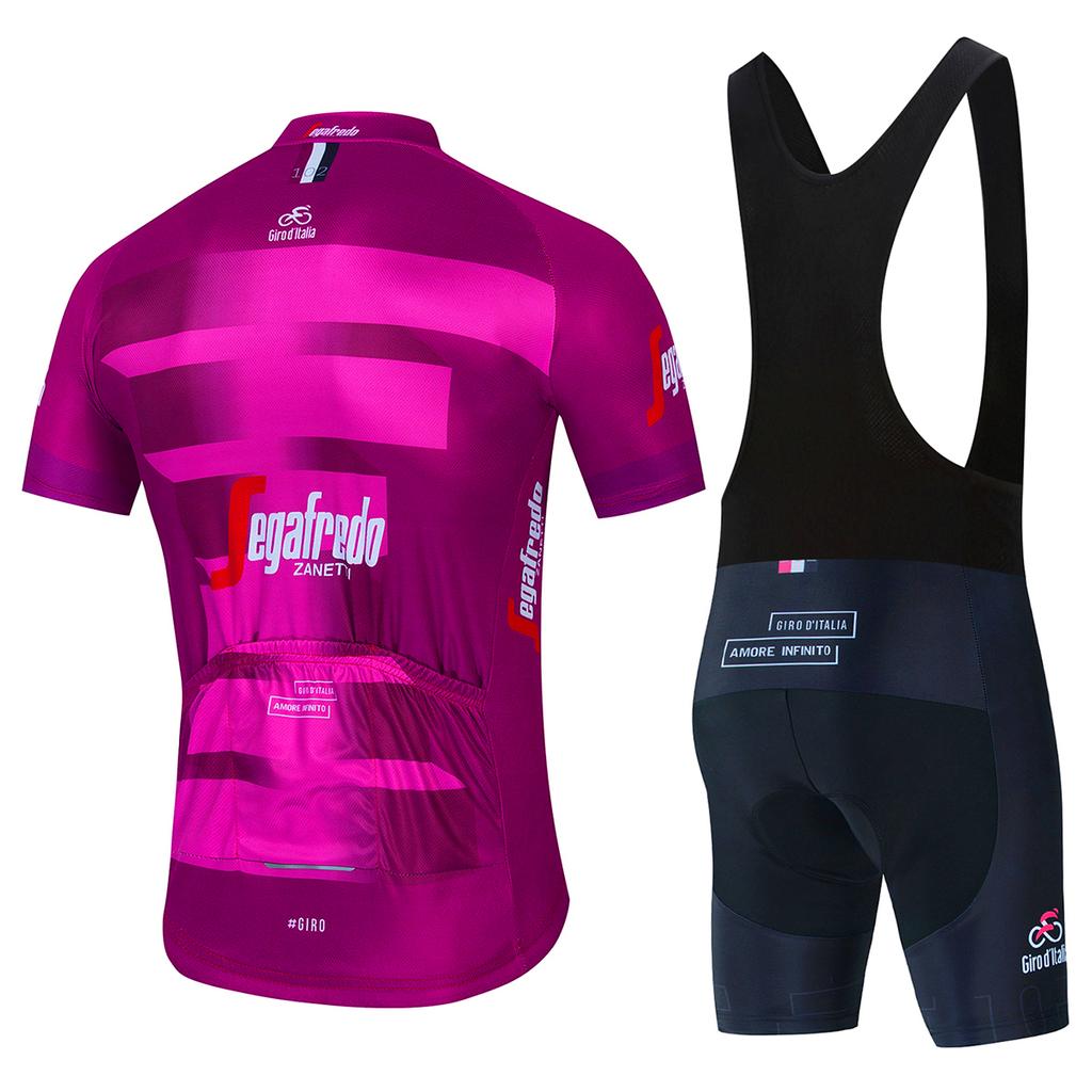 Tour De Italia Giro Team Cycling Jersey Sets Men's Cycling Clothing Summer Short Sleeve Bike Suit Bicycle Clothes Ropa Ciclismo