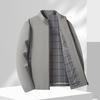 New Spring and Autumn Thin Business Jacket Men's Stand-up Collar Versatile Jacket Men's Casual Men's Jacket