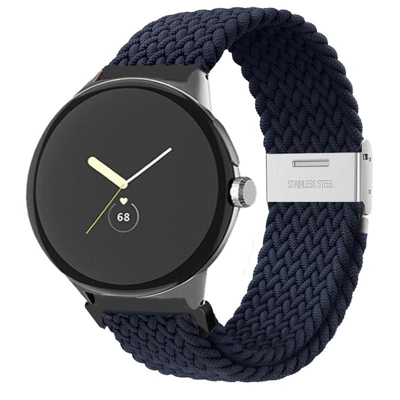 Braided solo loop strap for Google Pixel Watch 2 Band Smartwatch Accessories Elastic Bracelet correa Pixel Watch Active band