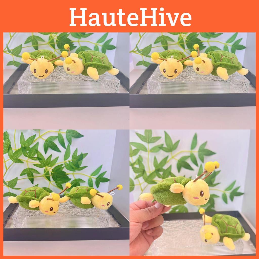 Adorable Green Turtle Plush Keychain Soft Doll Ideal For Birthday Gifts And Decor