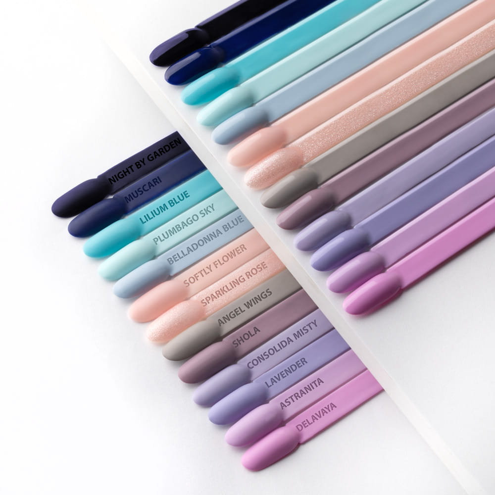 Lakier Hybrydowy Led/Uv Gel Polish Molly Nails @Bouquet By Laskovska Lavender Hema/Di-Hema Free 7G