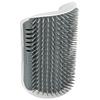 Plastic Cat Self Groomer   Comb Buty Soft Brush Body Scratcher on Wall Corner