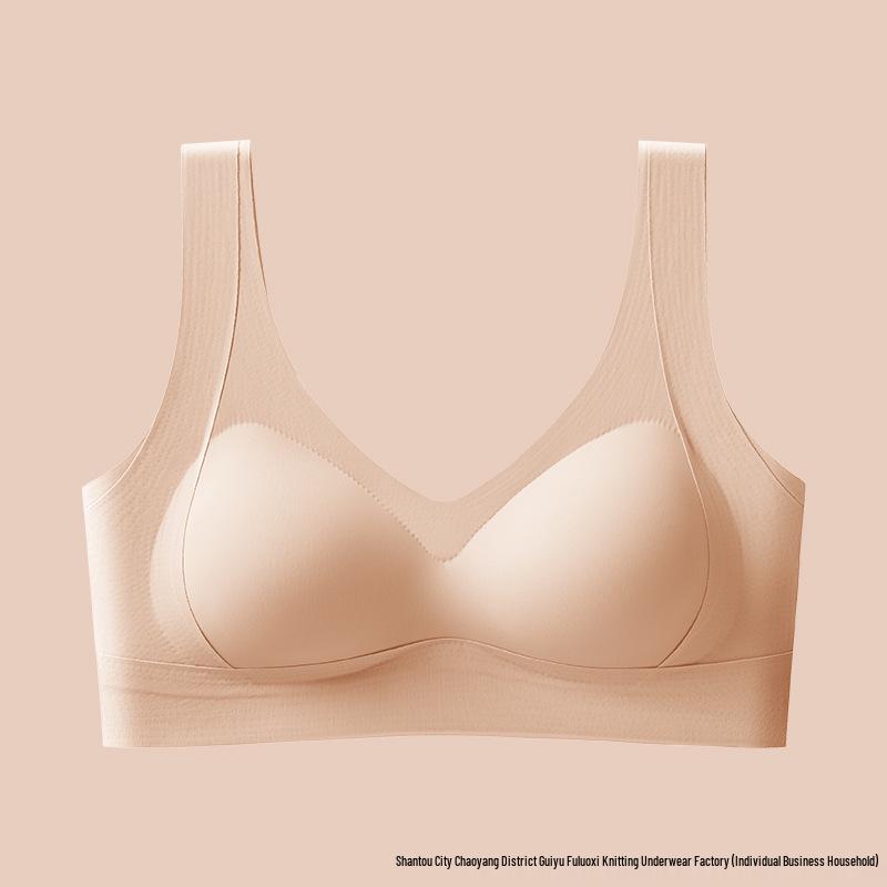 Women s Seamless Wire-Free Lifting Bra - Vest Style with Side Support XL
