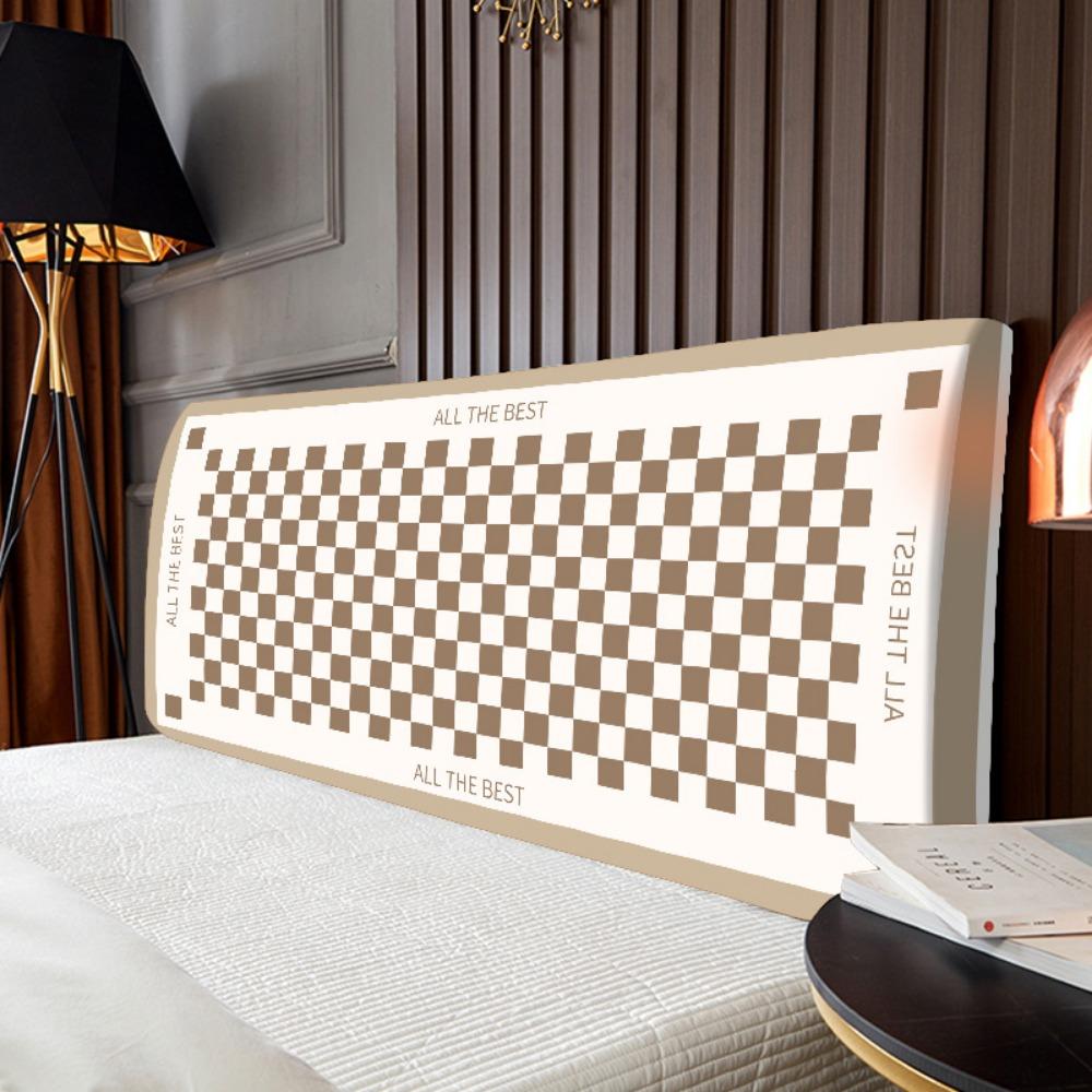 Nordic Nantong Bedside Cover Bedroom Bedside Backrest Cover Elastic Dustproof Soft Bag Fabric Protective Cover