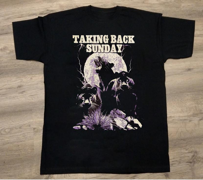 Taking Back Sunday Black Cotton All size S-5XL Unisex Shirt NEW OM706 Unisex T-Shirt XXXXL