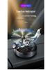 Solar-Powered Rotating Helicopter Car Air Freshener Ornament