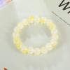 Sanrio Cinnamoroll Crystal Beaded Bracelet - Handmade Cartoon Gift for Female Students, Friends, and Couples.