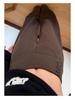 Deep Gray Women's Low-Waist Wool Suit Pants - 2025 Autumn/Winter, Straight-Leg, Buttoned, Loose Drape, High-End Wide-Leg Style