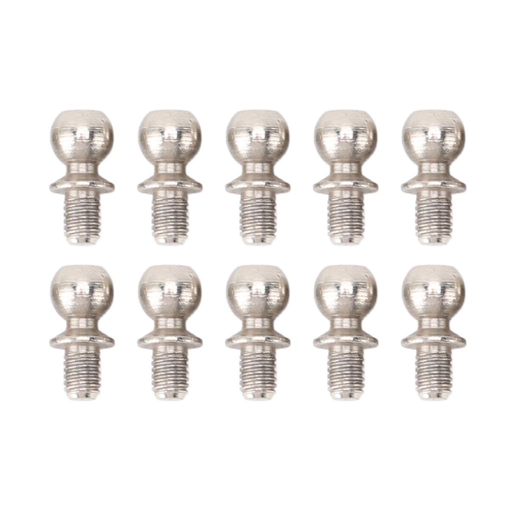 10pcs Ball Head Screw Replacement Ball Head Screw Fastener for WLtoys 144001 144002 144010 124010 124008 124007 RC Car