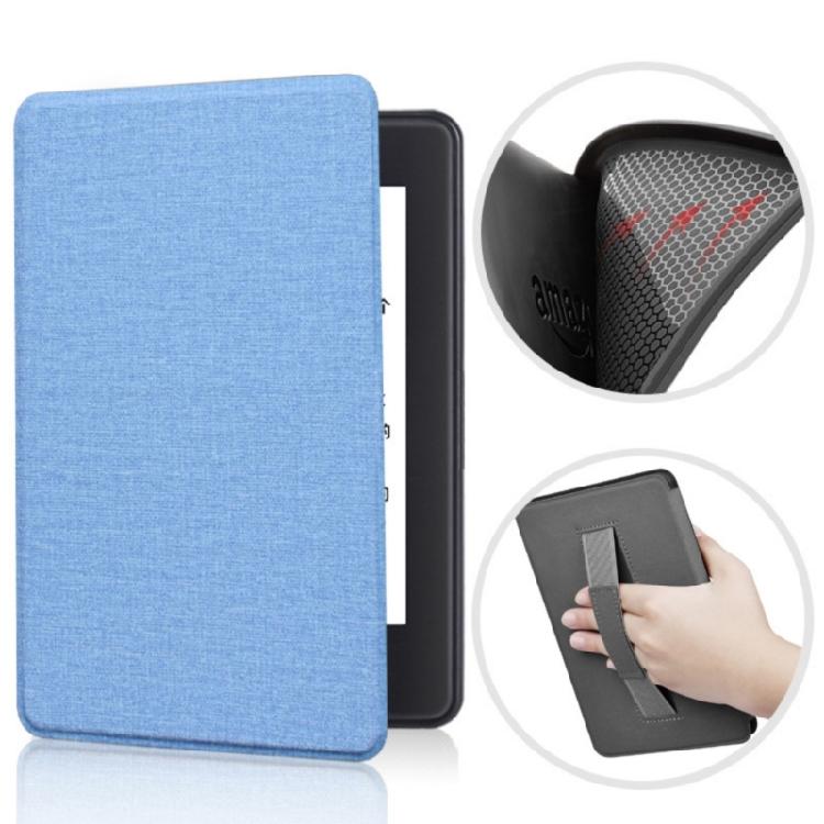 Color TPU Case Auto Sleep For Paper White 12th Gen 2024 7Inch With Fabric Texture And Easy Access