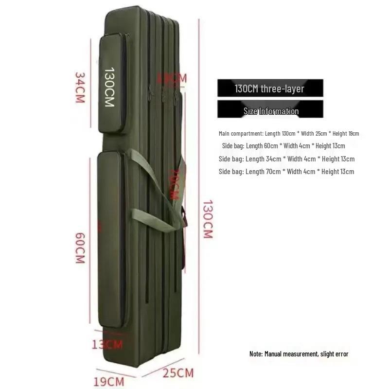 Durable Fishing Bag - Large Capacity, Two or Three Layers, Free Shipping